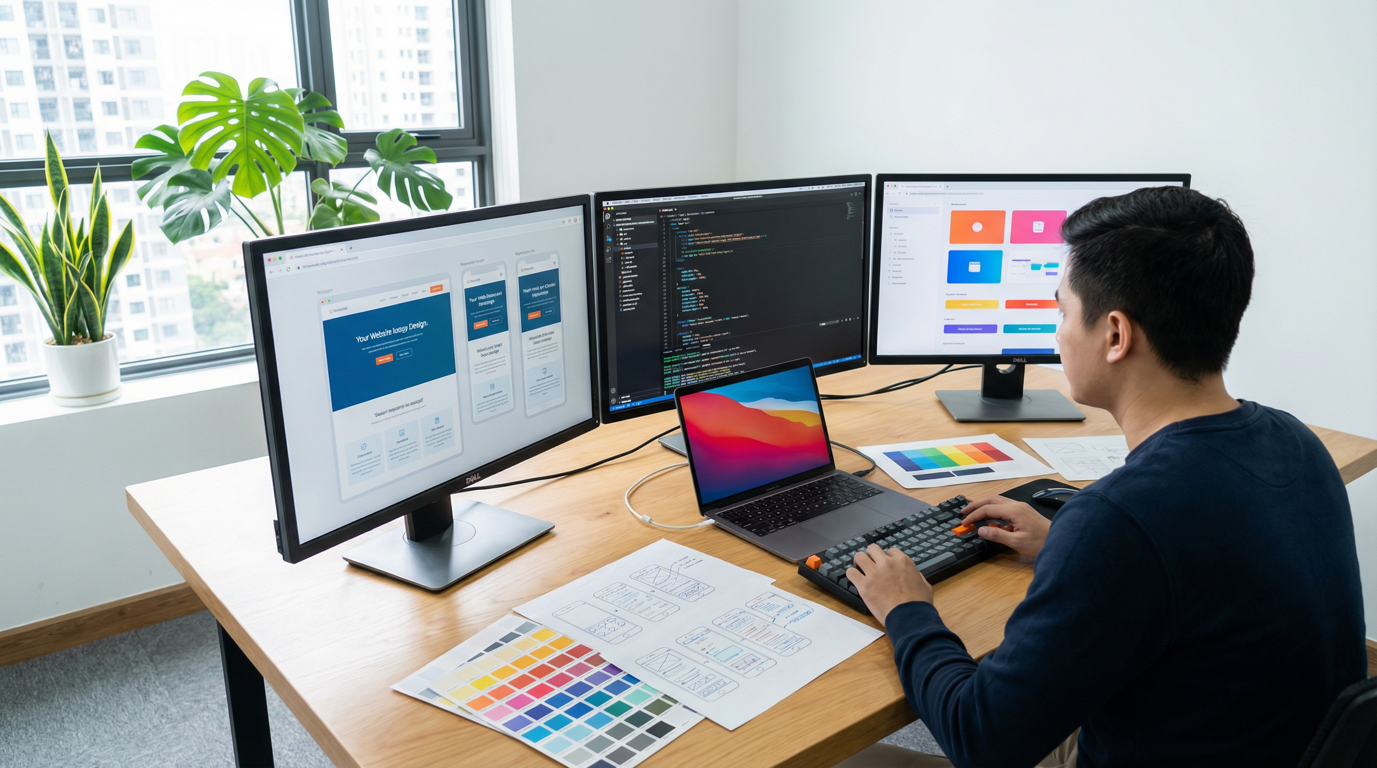 KI Website Erstellung & Optimierung